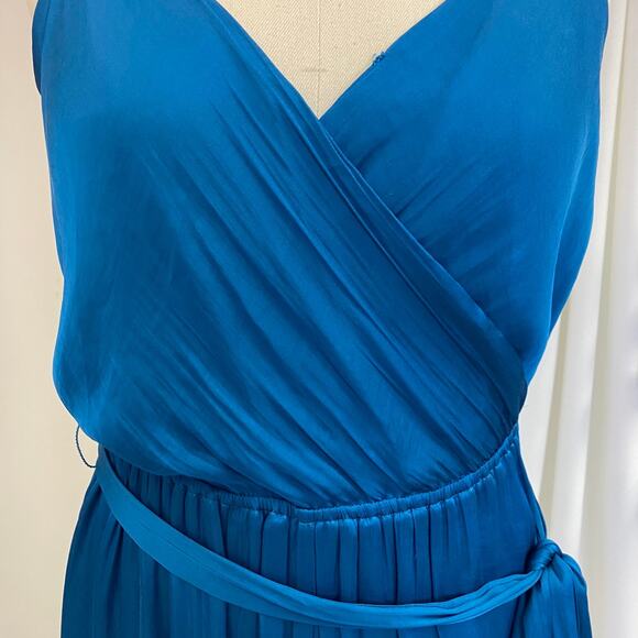 Banana Republic Blue Jumpsuit size 8 - Picture 1 of 5